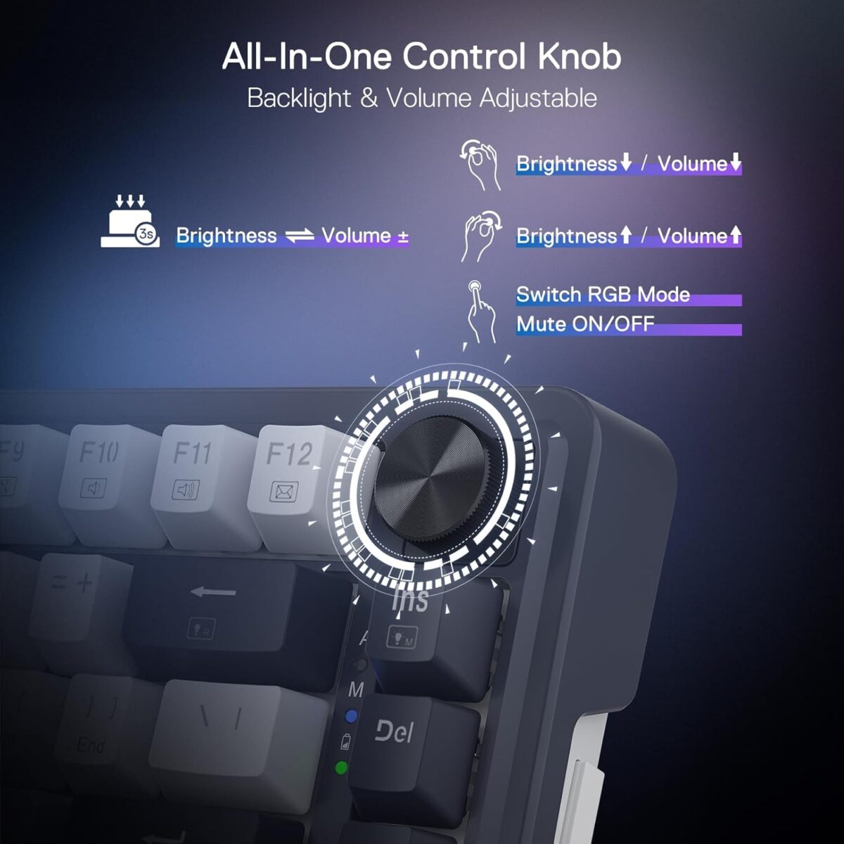 Redragon Ucal Pro K673 Black Keyboard 6