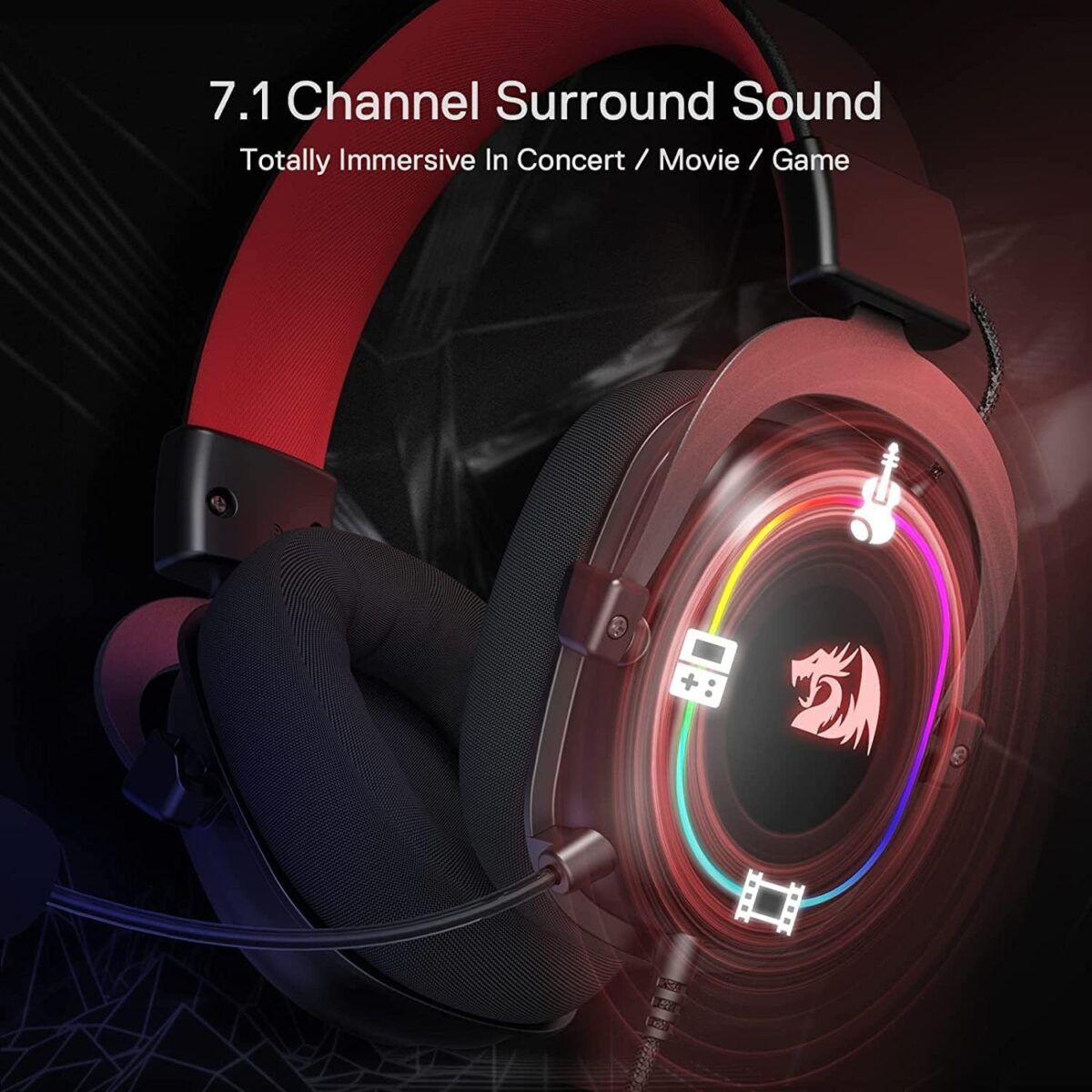 Redragon Zeus X H510 RGB Gaming Headset 2
