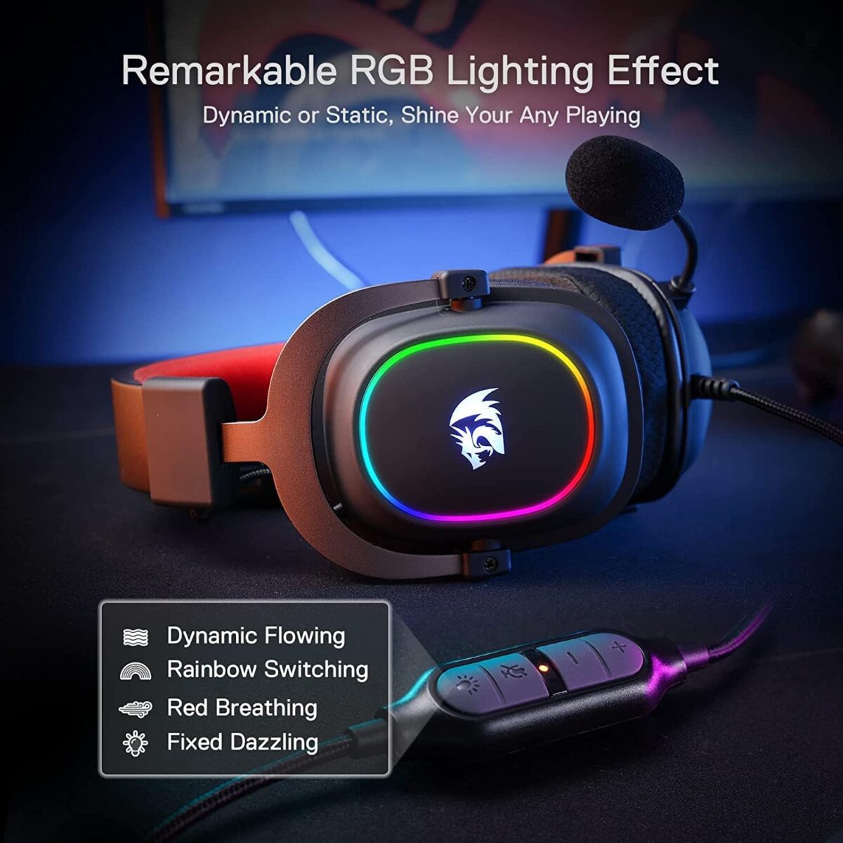Redragon Zeus X H510 RGB Gaming Headset 3