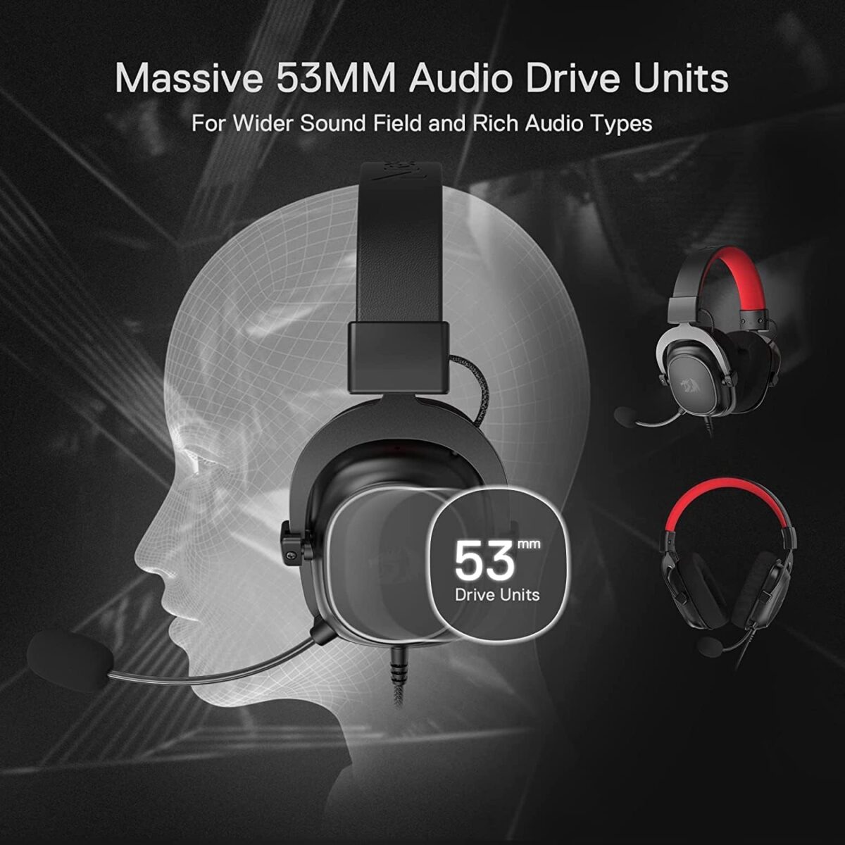 Redragon Zeus X H510 RGB Gaming Headset 5