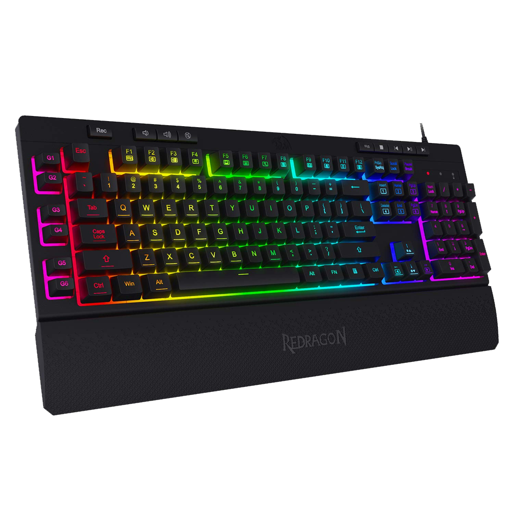 Shiva K512 Wired Membrane Keyboard Black 1