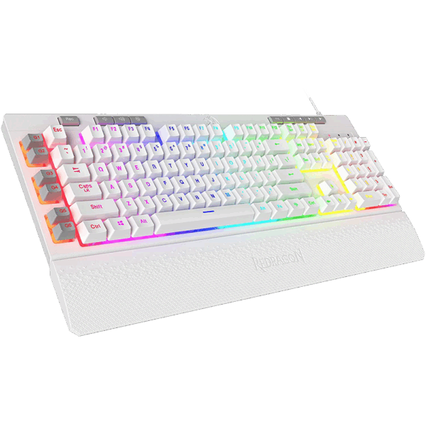 Shiva K512 Wired Membrane Keyboard White 1