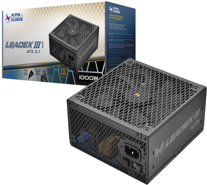 Super Flower Leadex III GOLD 1000W SMPS 1