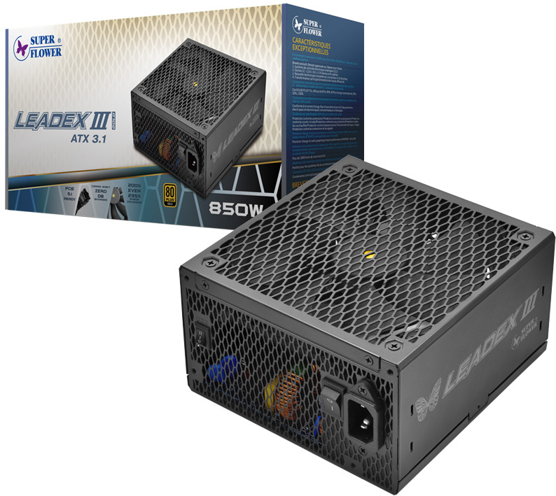 Super Flower Leadex III GOLD 850W SMPS 1