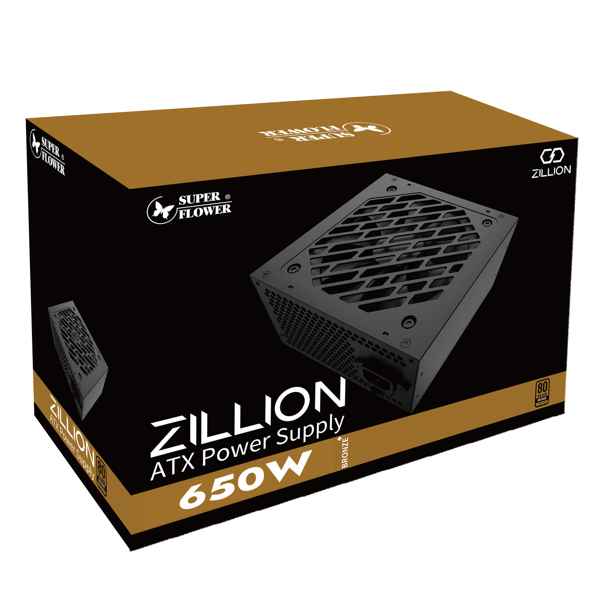 Superflower 650W Zillion Bronze Power Supply 1