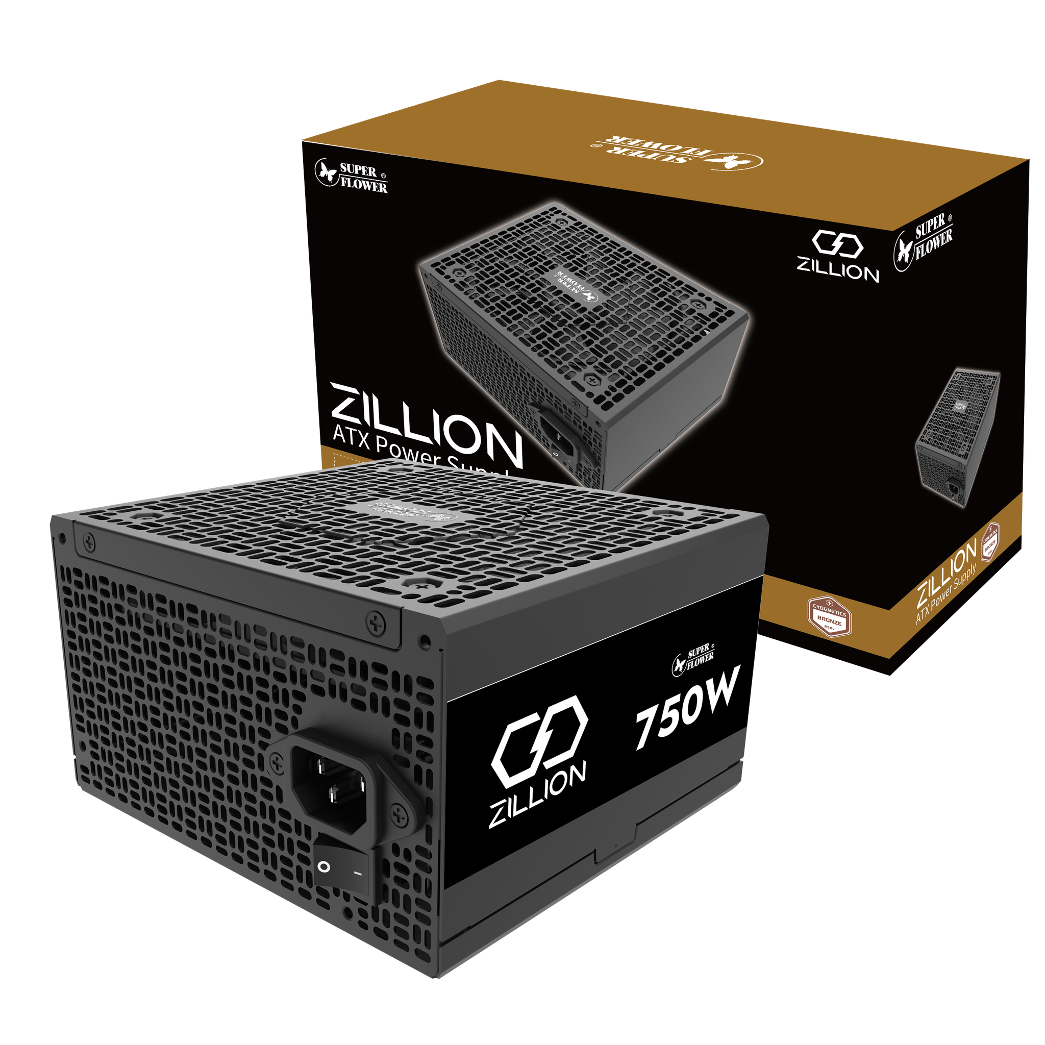 Superflower 750W Zillion Silver 1
