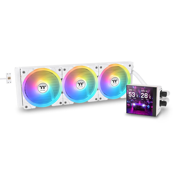 Thermaltake Magfloe 360 Ultra ARGB Snow Edition SMPS