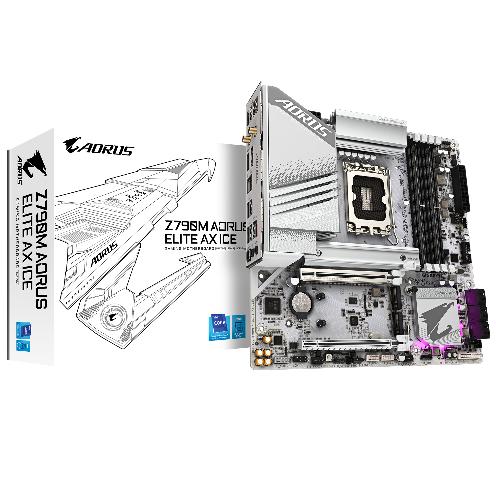 Z790M AORUS ELITE AX ICE 01 Z790M AORUS ELITE AX ICE 01