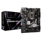 ASRock B365M-HDV Micro-ATX Motherboard | LGA1151, DDR4