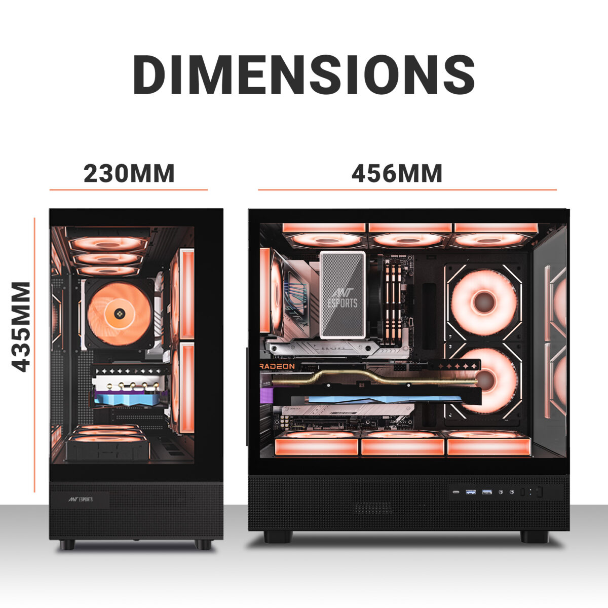Ant Esports Crystal X6 Cabinet 16