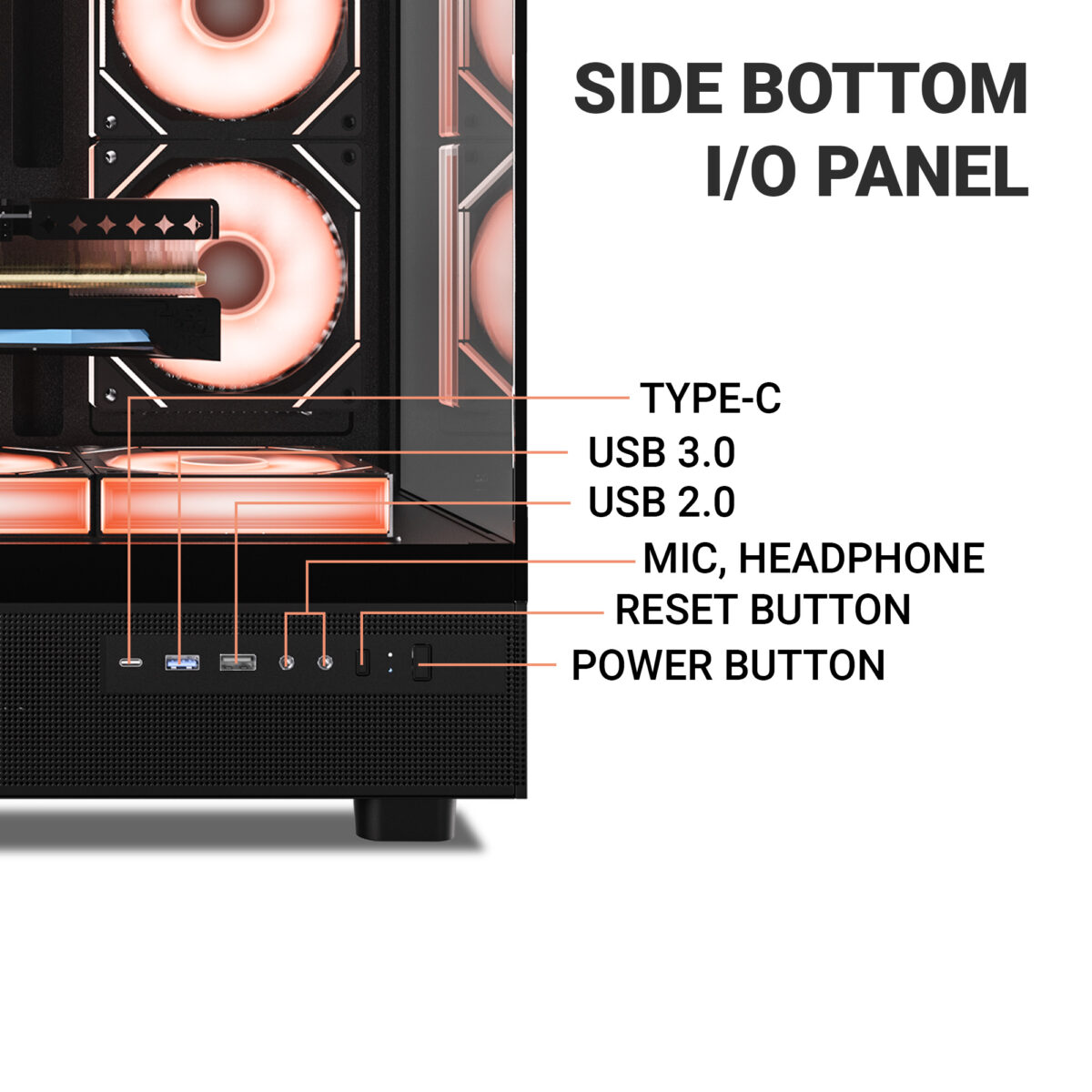 Ant Esports Crystal X6 Cabinet 4