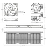 Arctic Liquid Freezer III 360 Non RGB CPU Cooler 5 1