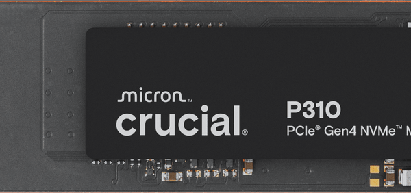 Crucial P310 1TB PCIe Gen4 NVMe 2280 SSD 1