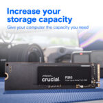 Crucial P310 1TB PCIe Gen4 NVMe 2280 SSD 2