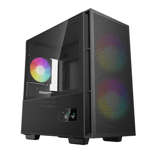 Deepcool CH360 Digital Black Desktop Cabinet 1