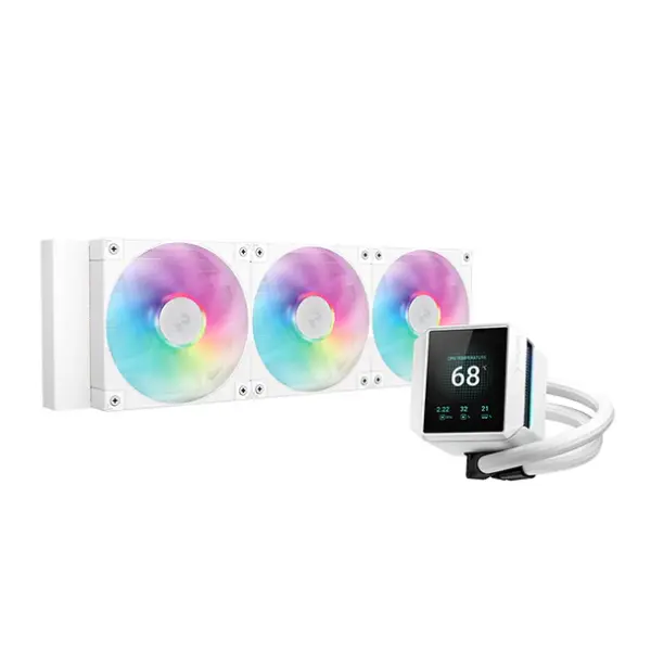 Deepcool MYSTIQUE 360 ARGB White Cooler 1
