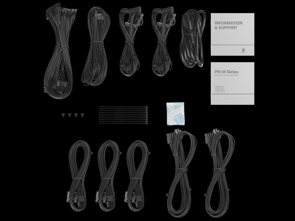 GamerStorm PSU PN1200M Black Desktop SMPS 7
