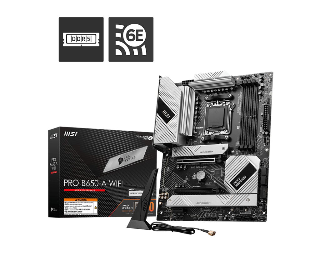 MSI B650 A WiFi ATX Motherboard MSI B650 A WiFi ATX Motherboard
