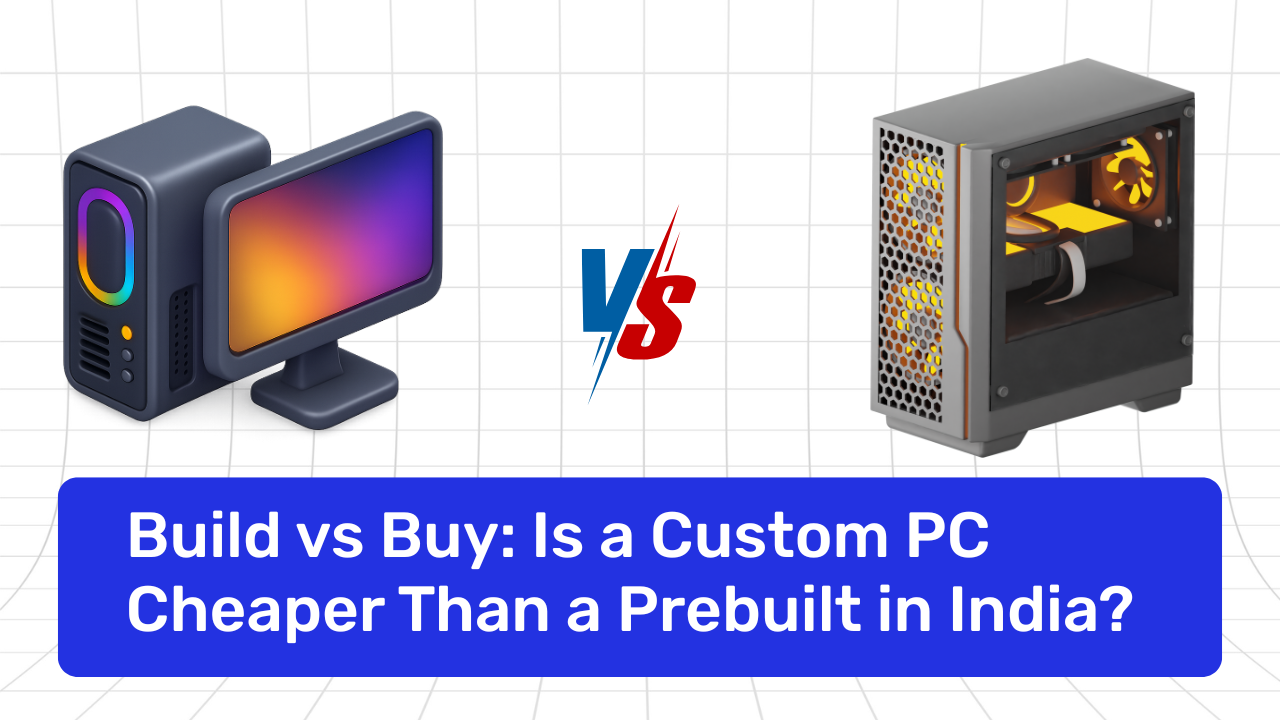 Build vs Buy Is a Custom PC Cheaper Than a Prebuilt in Indiia