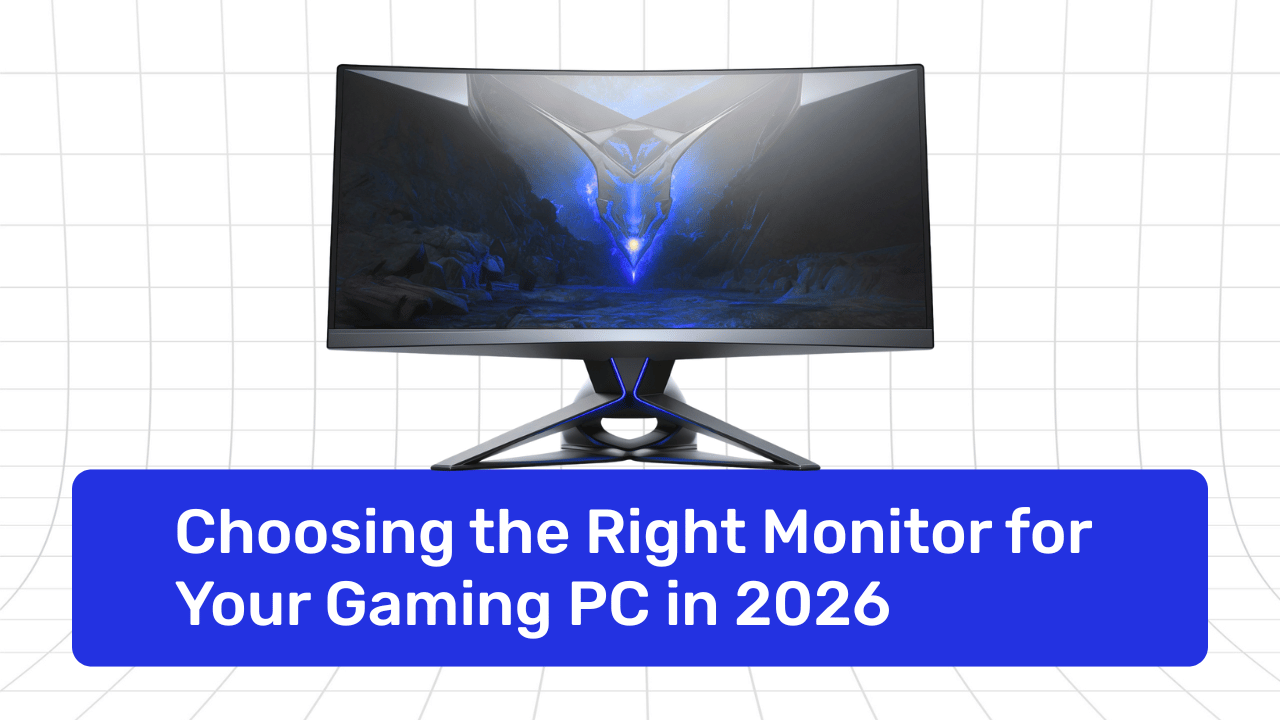 Choosing the Right Monitor for Your Gaming PC in 2026 Choosing the Right Monitor for Your Gaming PC in 2026