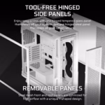 Corsair 5000T Mid Tower White Desktop Cabinet 5