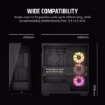 Corsair Chassis 3500X RGB Black Cabinet 8