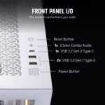 Corsair Chassis 3500X RGB White Cabinet 5