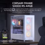 Corsair Chassis Frame 5000D RS ARGB White Desktop Cabinet 1