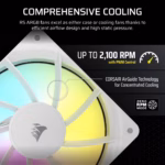 Corsair Fan RS120 ARGB White PWM 3