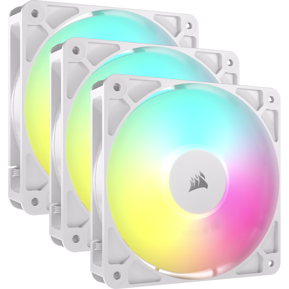 Corsair Fan RS120 ARGB White Triple Fan Corsair Fan RS120 ARGB White Triple Fan