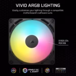 Corsair Fan RS140 ARGB Black Dual Fan 2