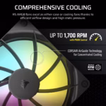 Corsair Fan RS140 ARGB Black Dual Fan 3