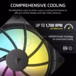 Corsair Fan RS140 ARGB Single Fan Cooler 3