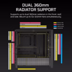 Corsair Frame 4000D RS ARGB Black Case 4
