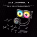 Corsair Nautilus 240 RS ARGB Liquid CPU Cooler 5