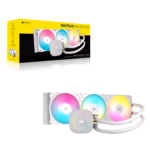Corsair Nautilus 360 RS ARGB White Liquid Cooler 7