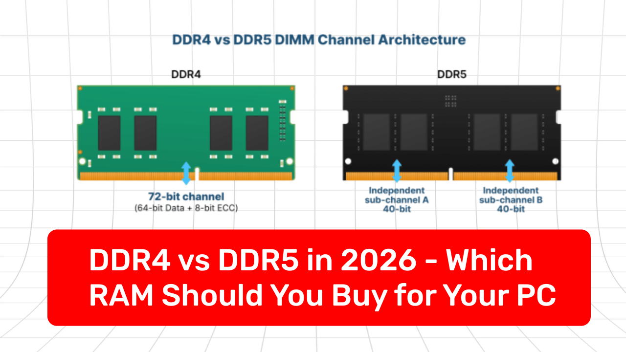 DDR4 vs DDR5 in 2026 Which RAM Should You Buy for Your PC