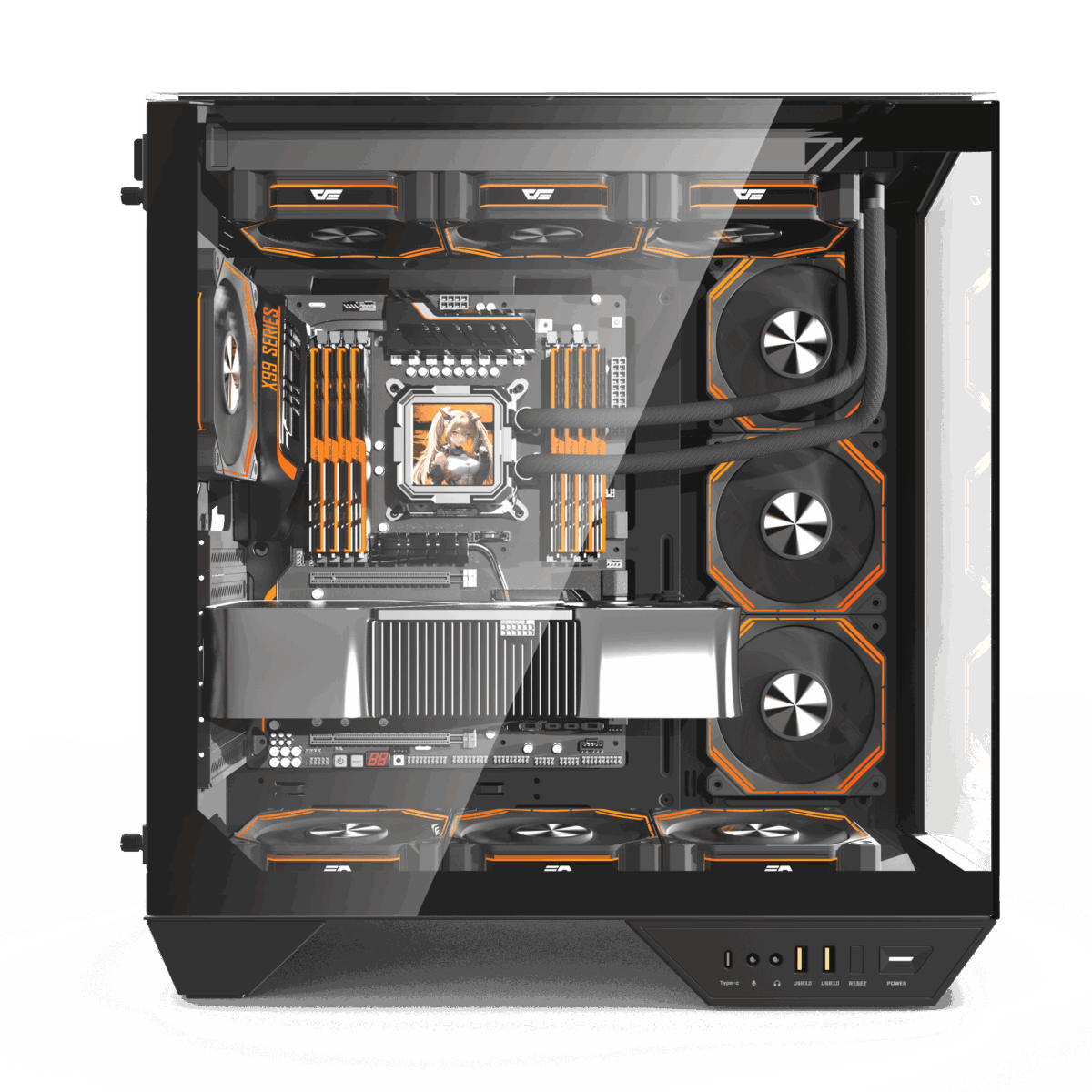 DarkFlash ARCEE DY470 ATX Desktop Cabinet 2