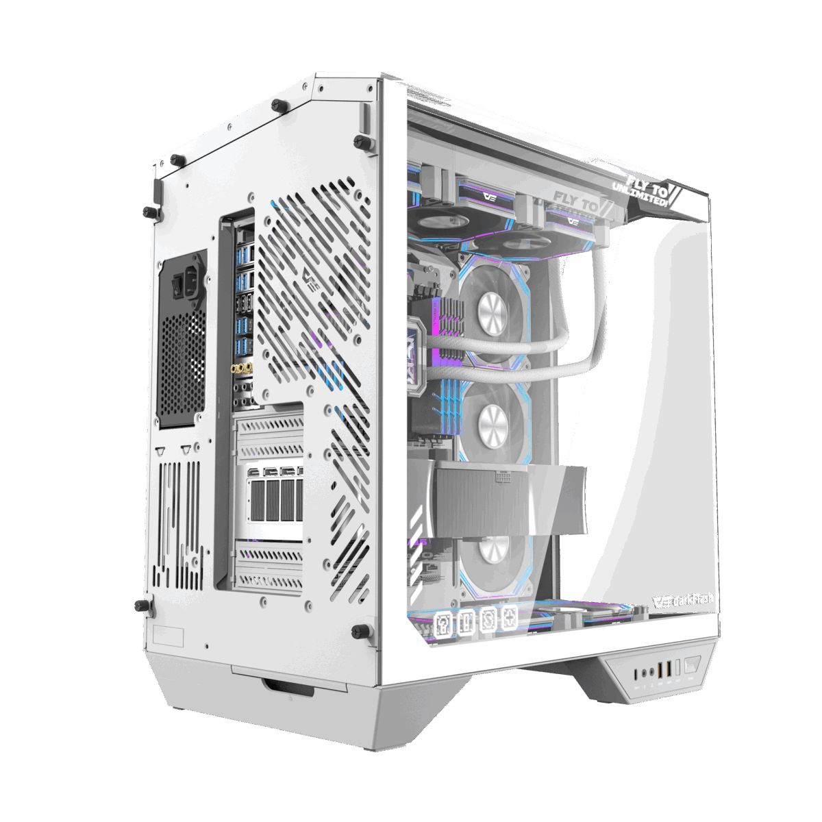 DarkFlash ARCEE DY470 ATX White Cabinet 3