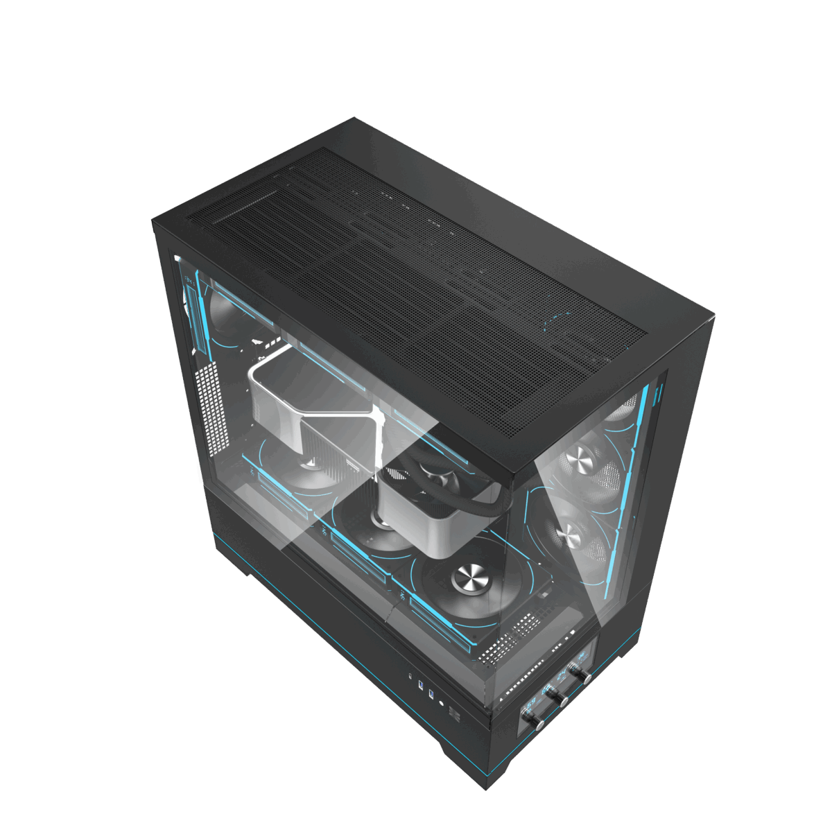 DarkFlash DY451 Pro Black ATX Cabinet 6