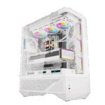 DarkFlash DY460 ATX White Desktop Cabinet 1