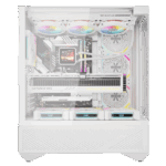 DarkFlash DY460 ATX White Desktop Cabinet 6