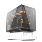 DarkFlash Floatron F1 M ATX White Cabinet 1