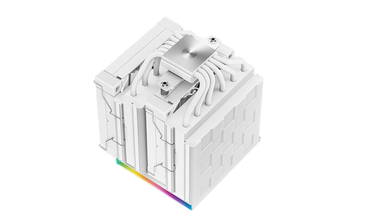 Deepcool AK620 Digital ARGB White Air Cooler 6