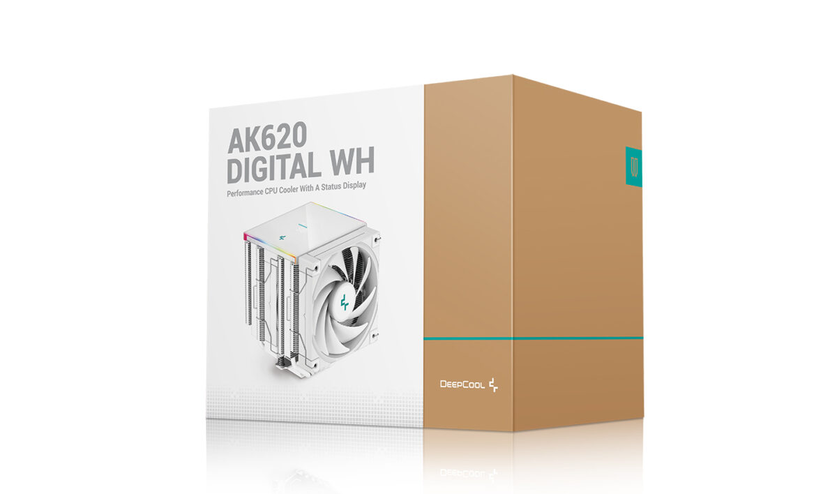 Deepcool AK620 Digital ARGB White Air Cooler 9