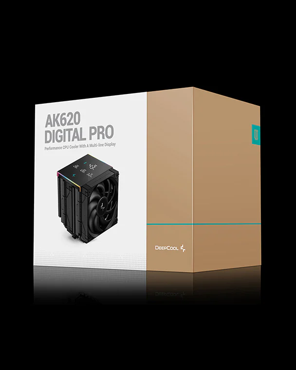 Deepcool AK620 Digital Pro ARGB Black Desktop Air Cooler