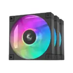Deepcool FD12 ARGB Black 3 In 1 Desktop Fan 1