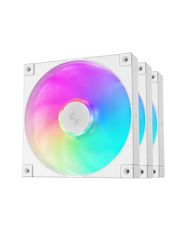 Deepcool FD14 White ARGB 3 in 1 Desktop Cooler Fan 1