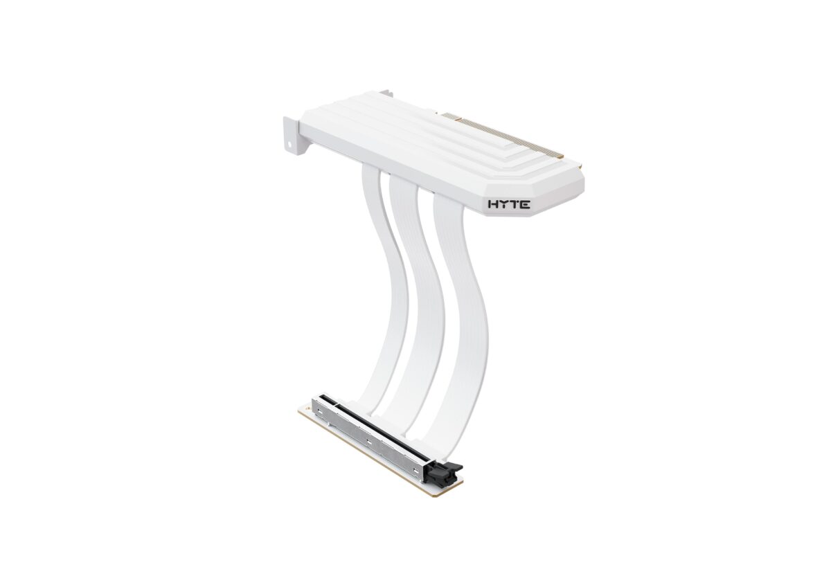 HYTE White PCIe 5.0 Hyper Riser Cable