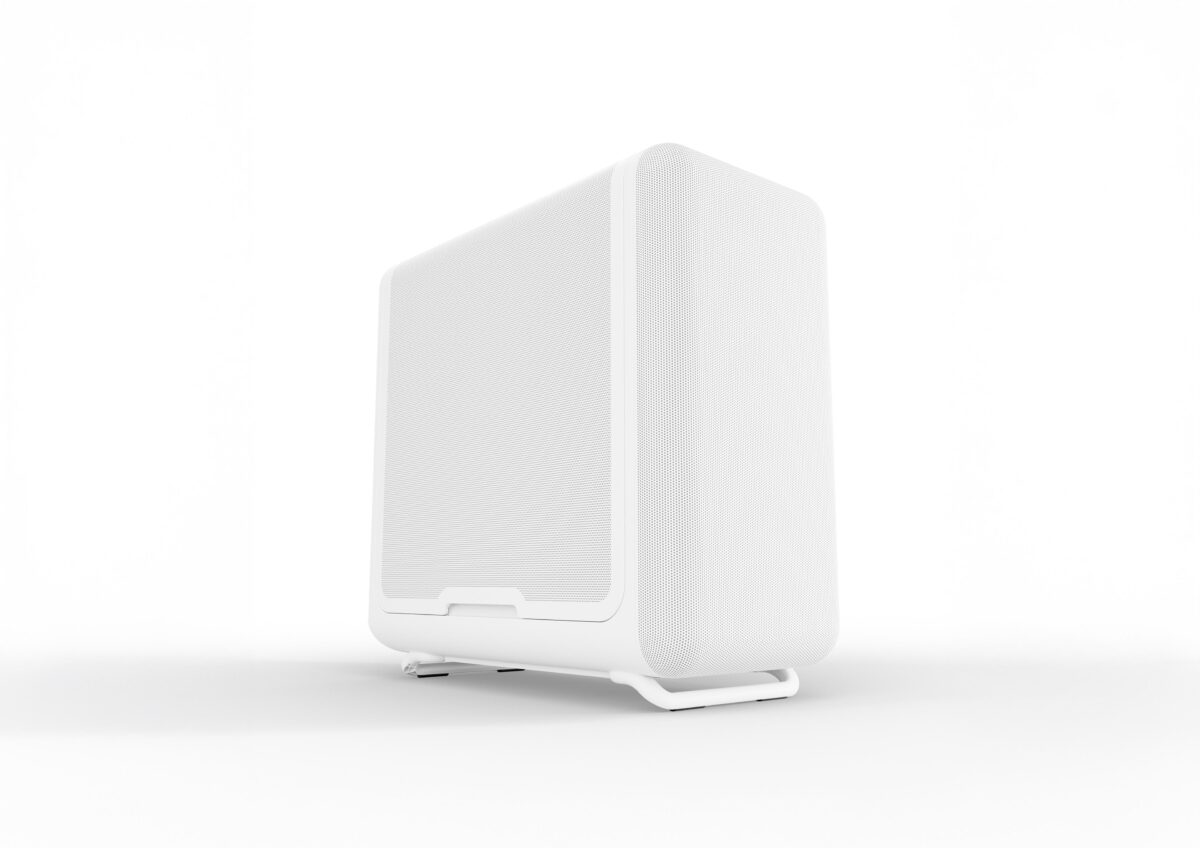 HYTE X50 Air Snow White Desktop Cabinet 1 scaled